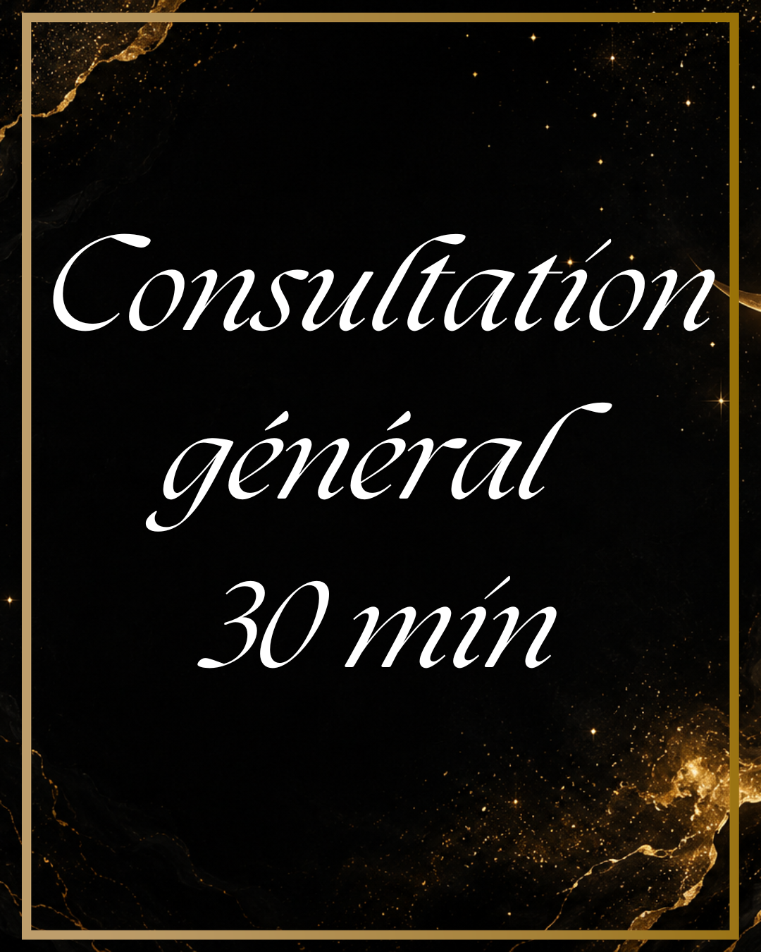 Consultations général 30min