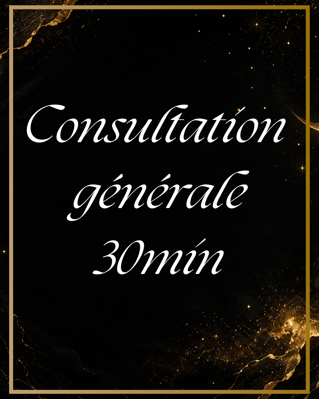 Consultation général 30min