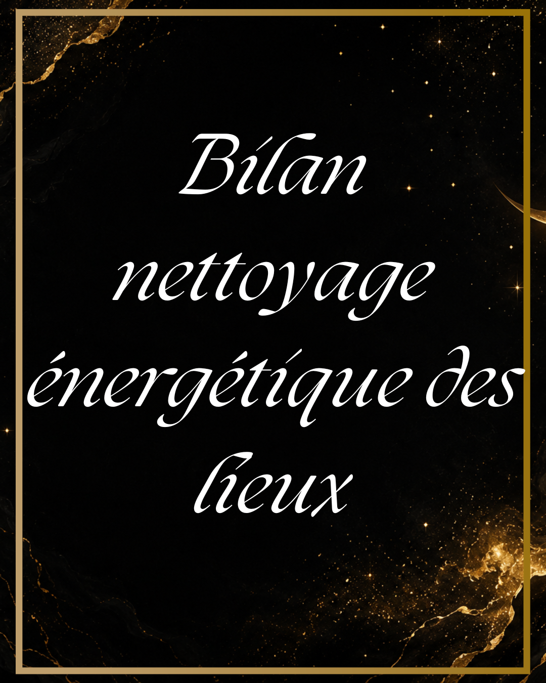 Bilan nettoyage énergétique des lieux